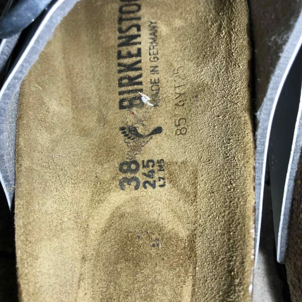 Birkenstock Arizona Silver Birko Flor